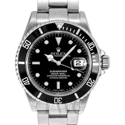 rolex submariner black face date|black Rolex Submariner price.